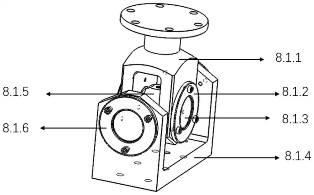 Three-degree-of-freedom offshore gallery bridge device with motion compensation capability