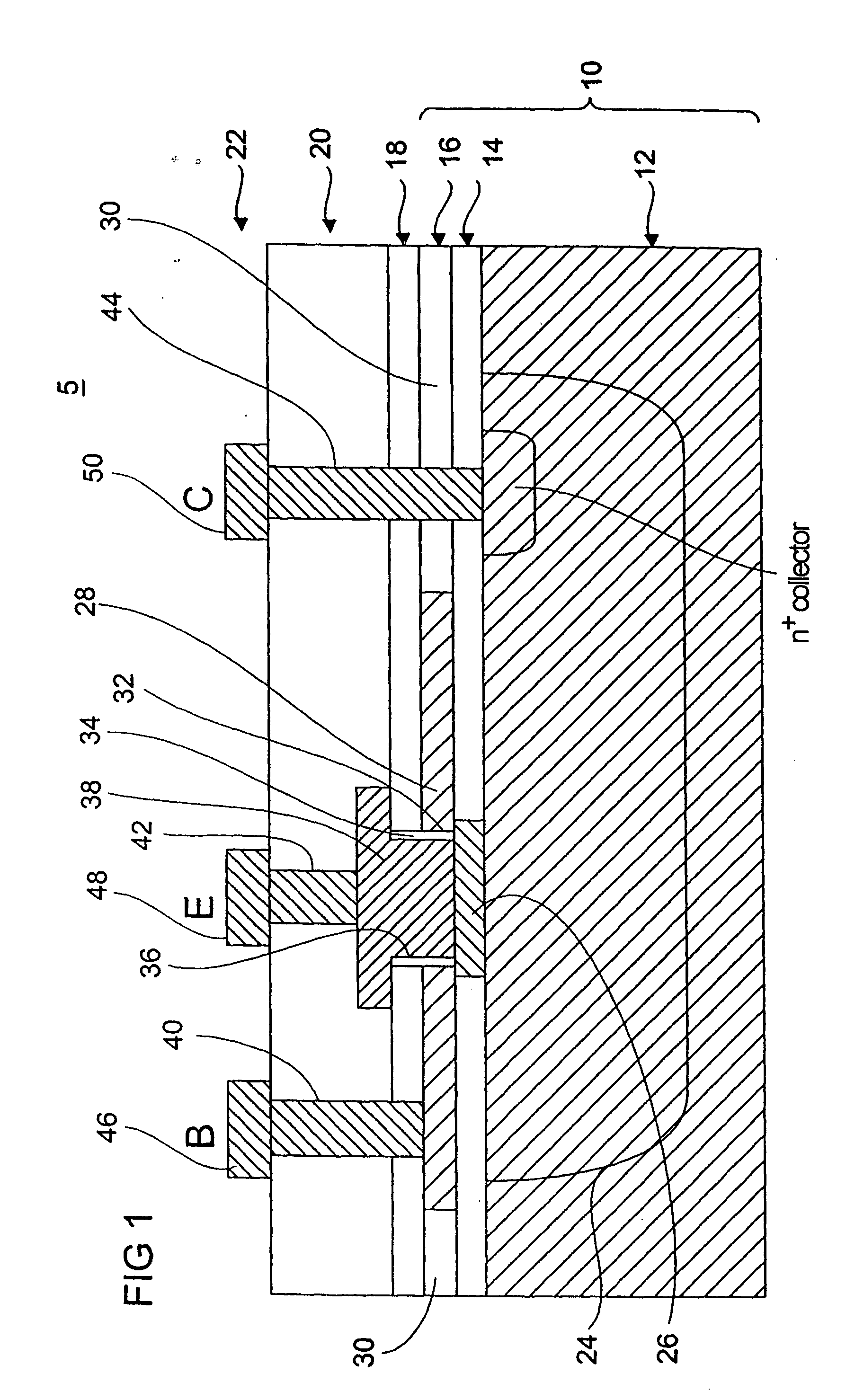 Bipolar transistor and method for producing the same