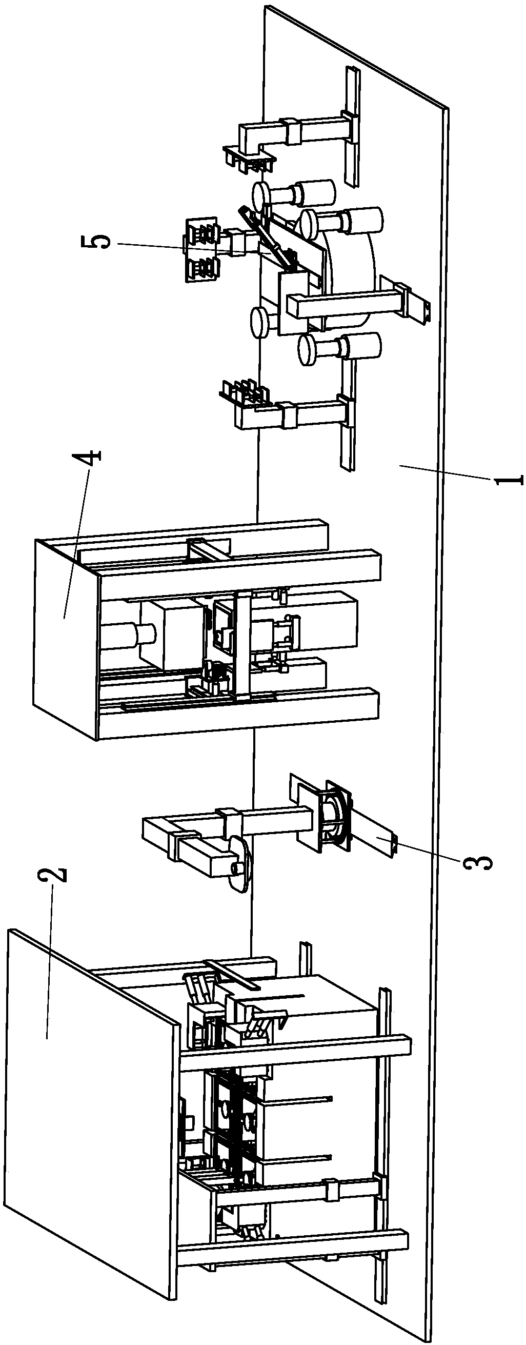 Polysilicon solar cell panel processing device capable of cutting and polishing operation and frame installation