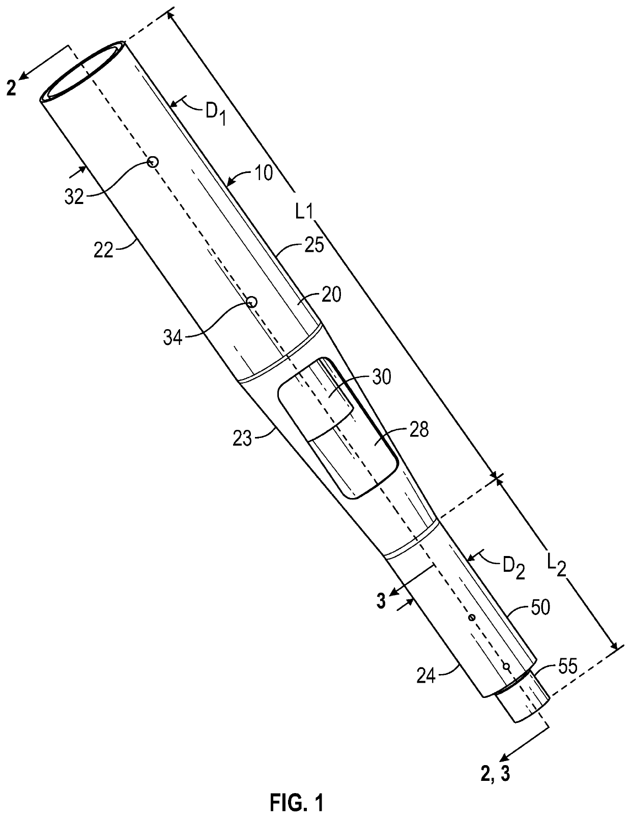 Self-centering mandrel for golf club hosels