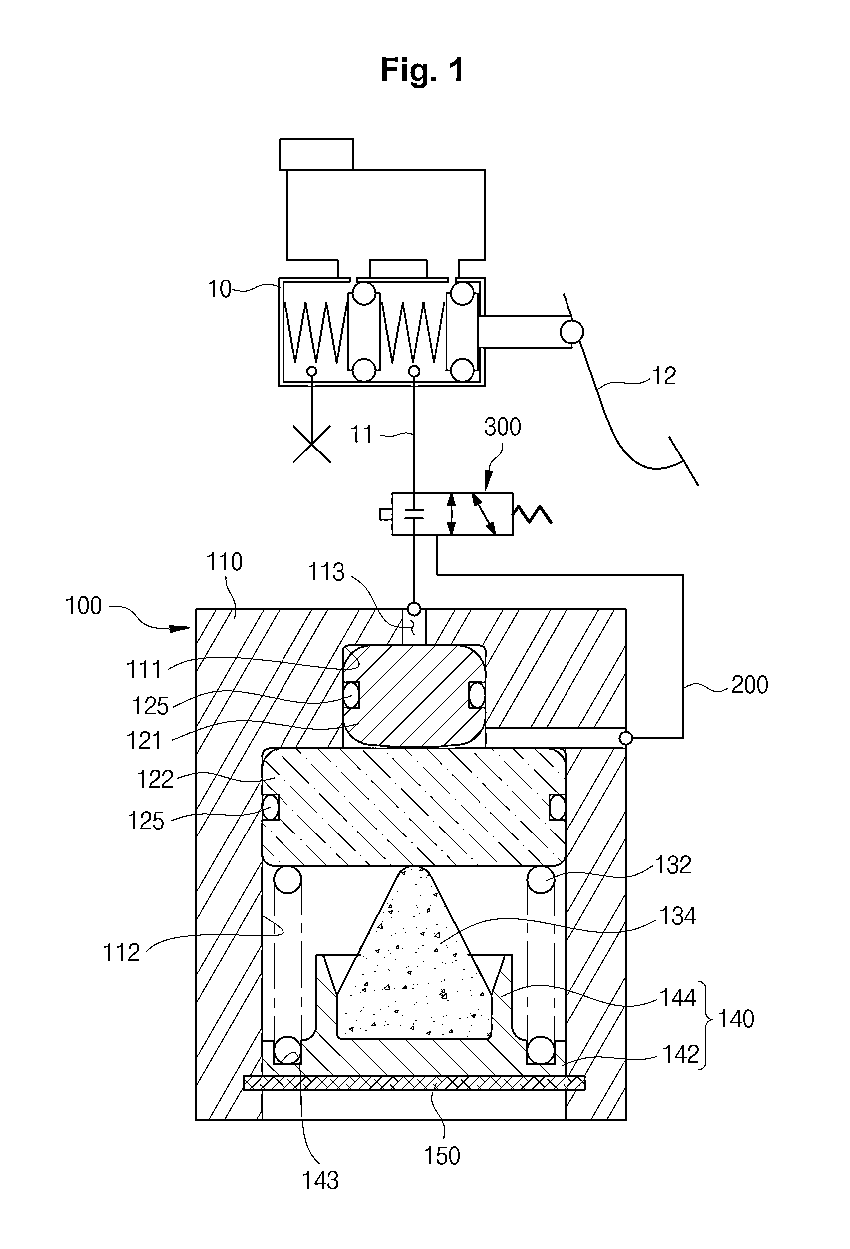 Pedal feeling adjusting device