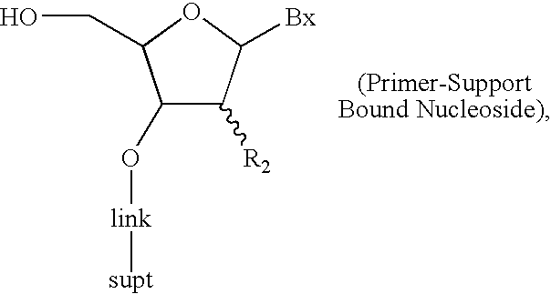 Oligonucleotide synthesis with alternative solvents