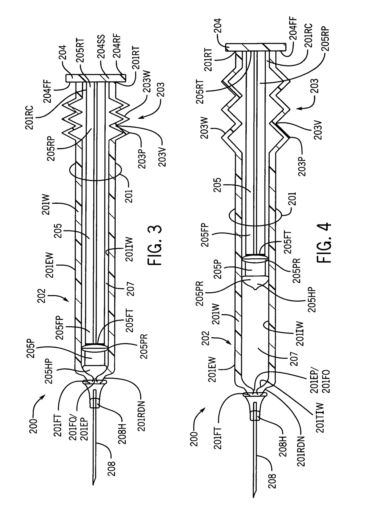 Syringe with inspection window