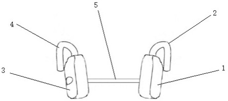 Bone conduction earphone based on digital equalization technology