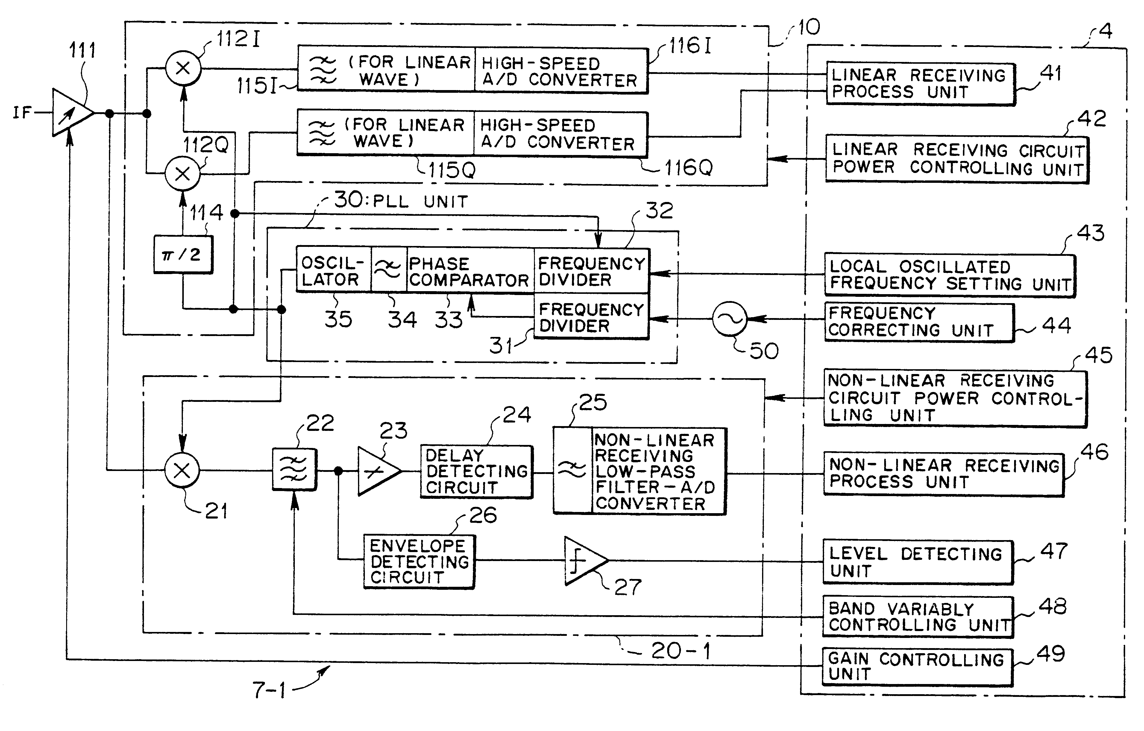 Two-mode demodulating apparatus