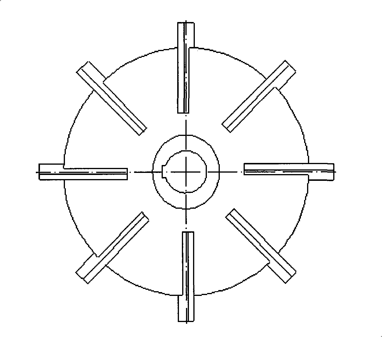 Horizontal helix solid-liquid mixing apparatus