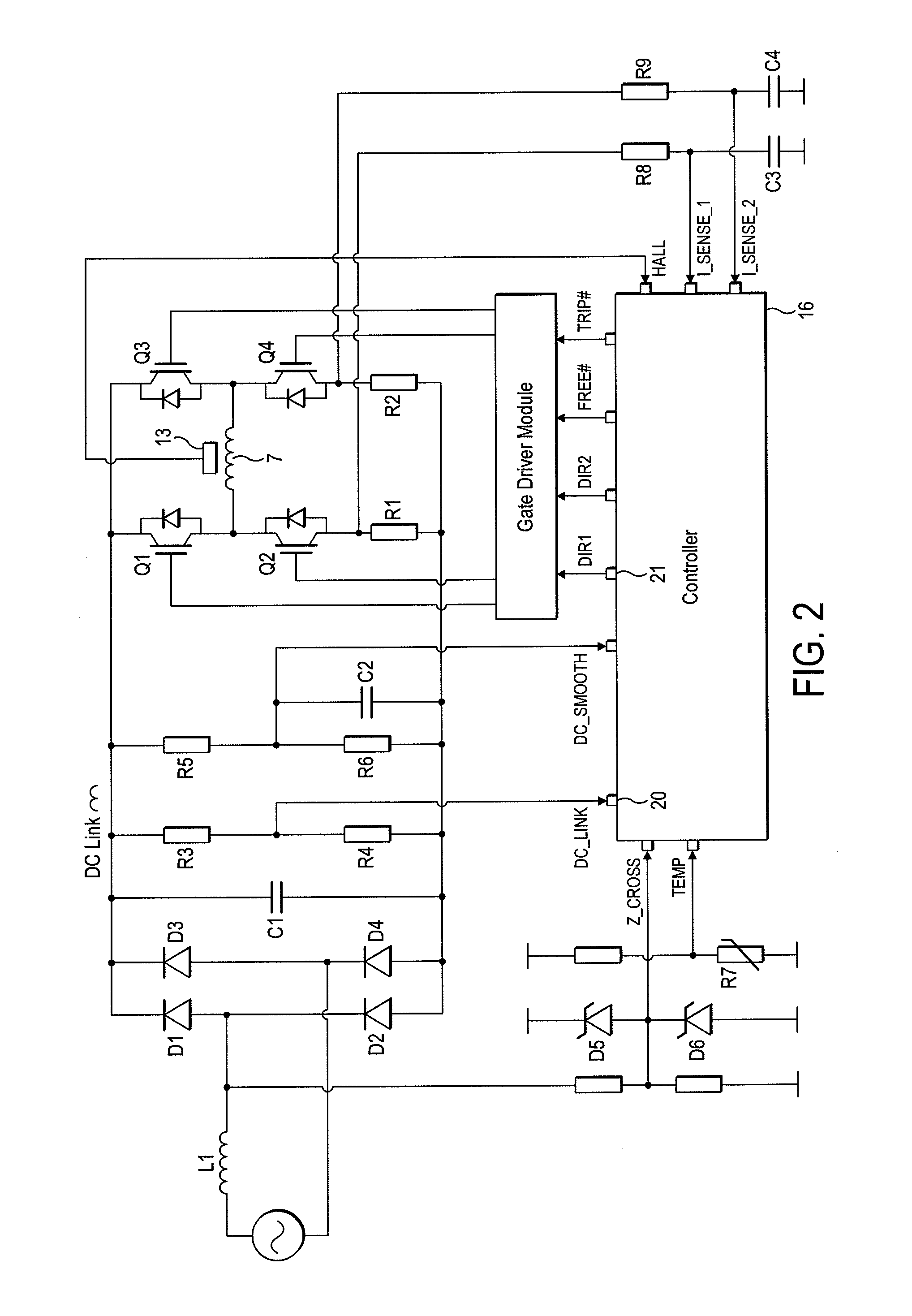 Control of a brushless motor