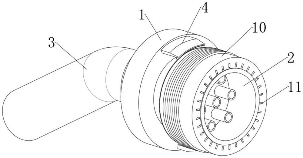 A new energy charging pile with anti-spontaneous combustion interface