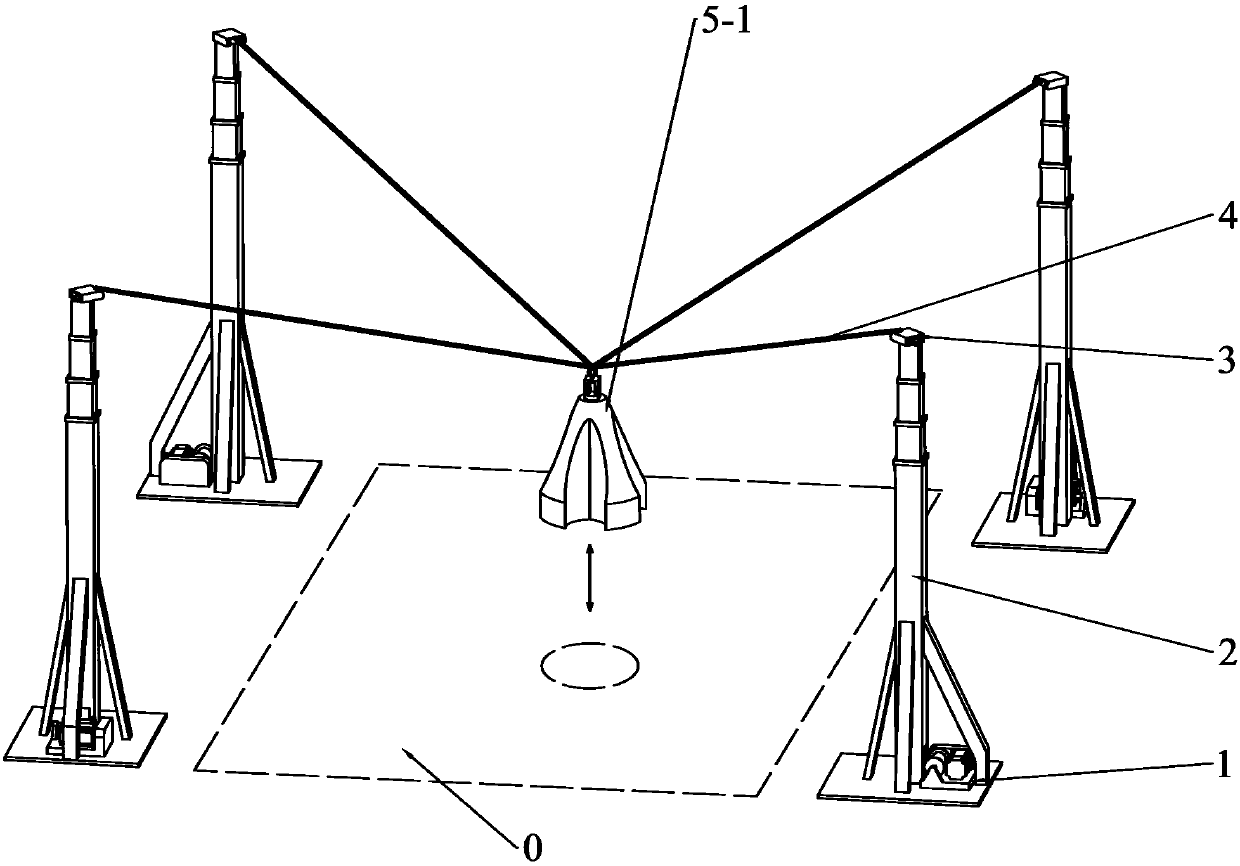 A large-span multifunctional robotic engineering construction equipment