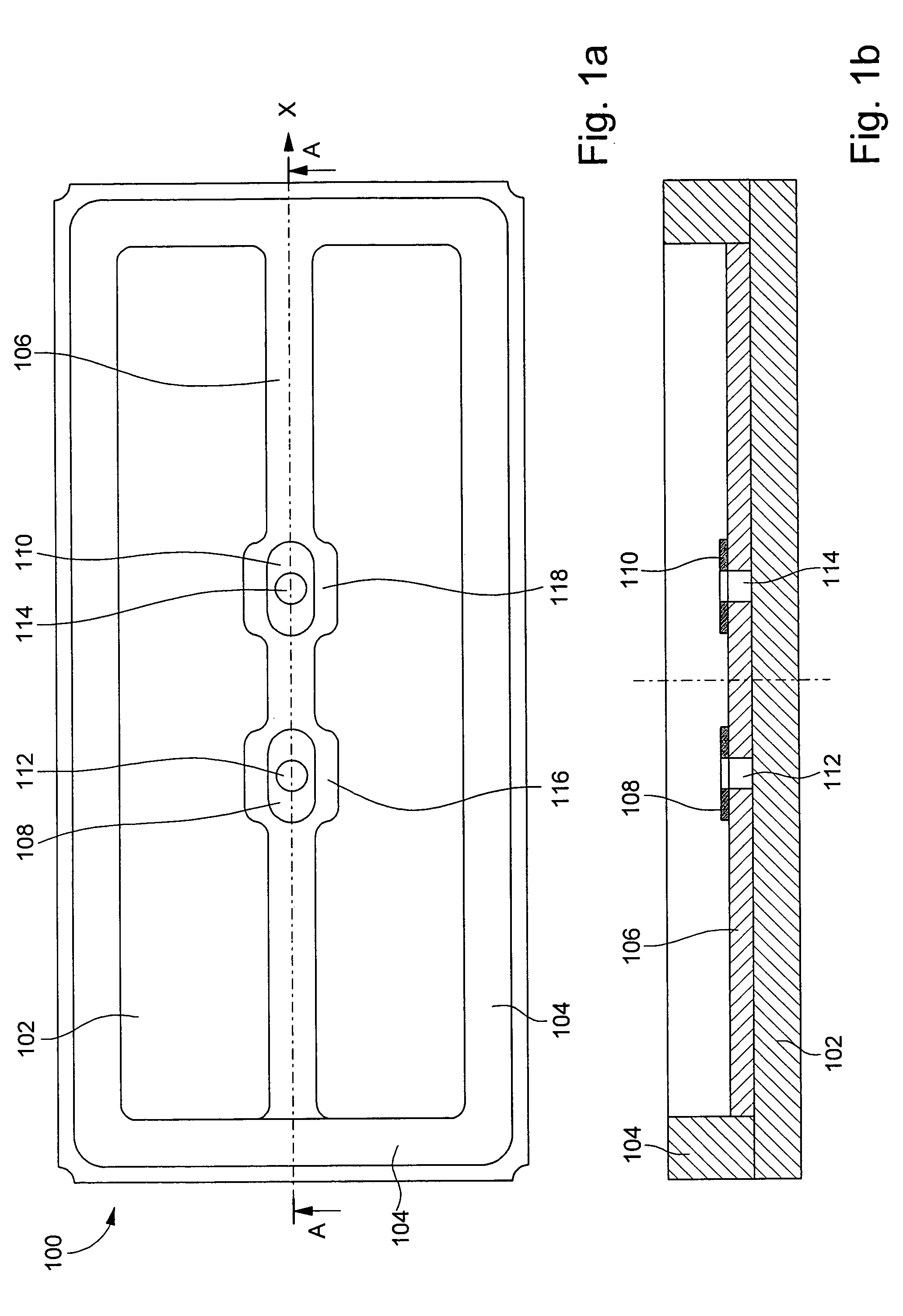 Piezoelectric resonator and assembly comprising the same enclosed in a case