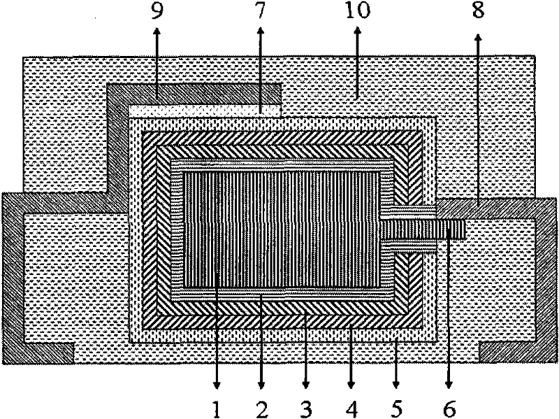 Solid tantalum electrolytic capacitor and manufacturing method thereof