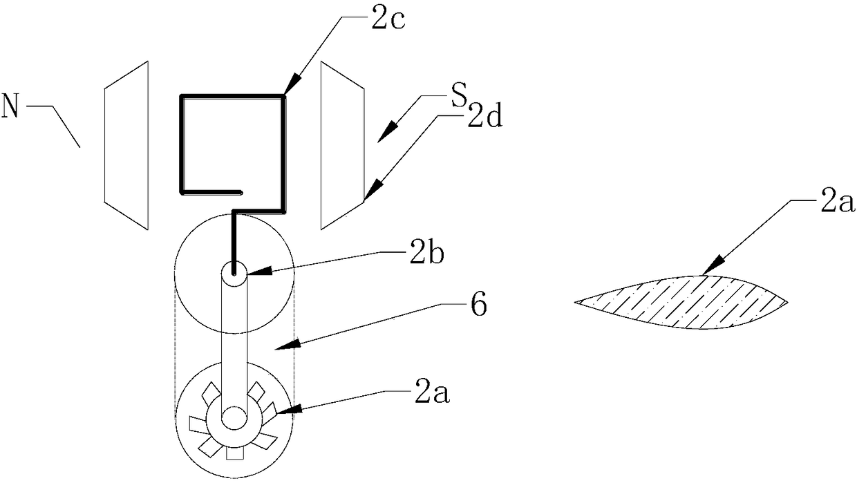 Movable floating breakwater with oscillation water column type wave energy conversion device