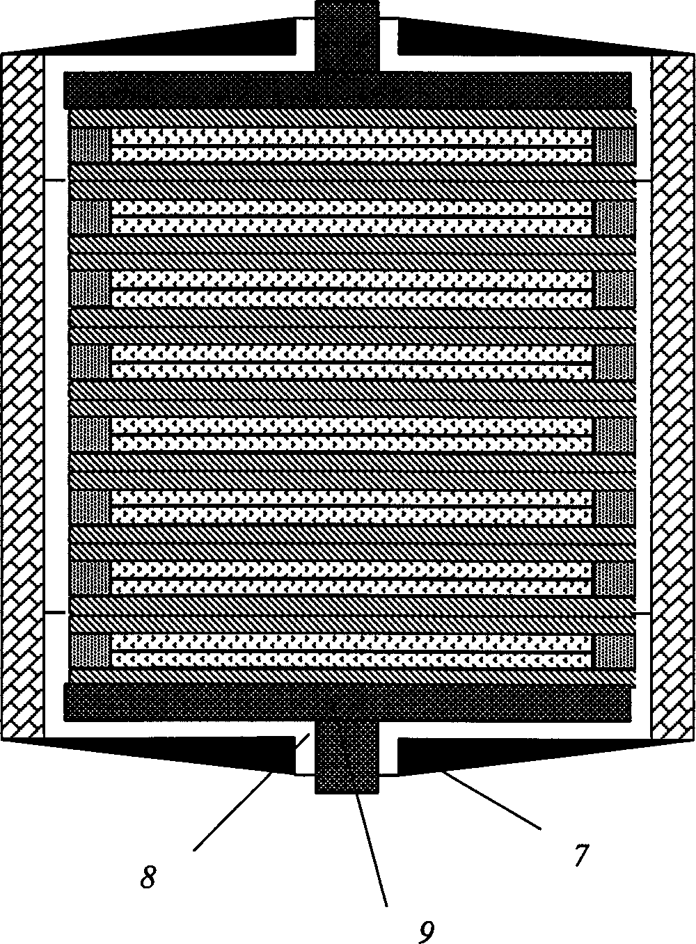 Manufacture of high-voltage electrochemical capacitor