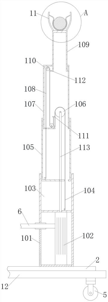 A construction method for multi-point support of special-shaped irregular steel structure