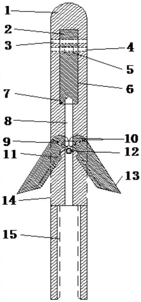 Multi-joint self-expansion anchor rod