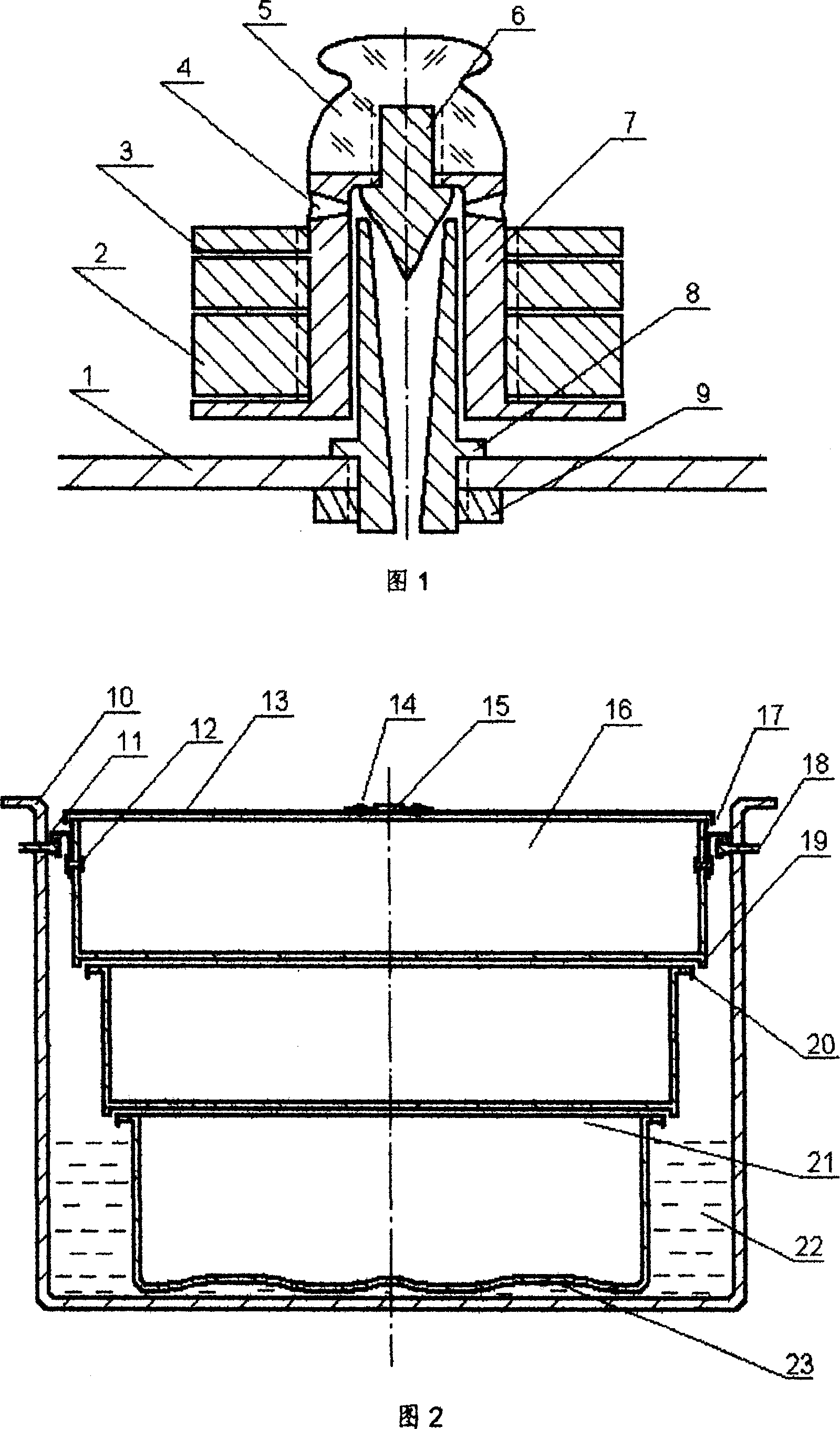 Built-in laminated pressure cooker with steaming and stewing functions