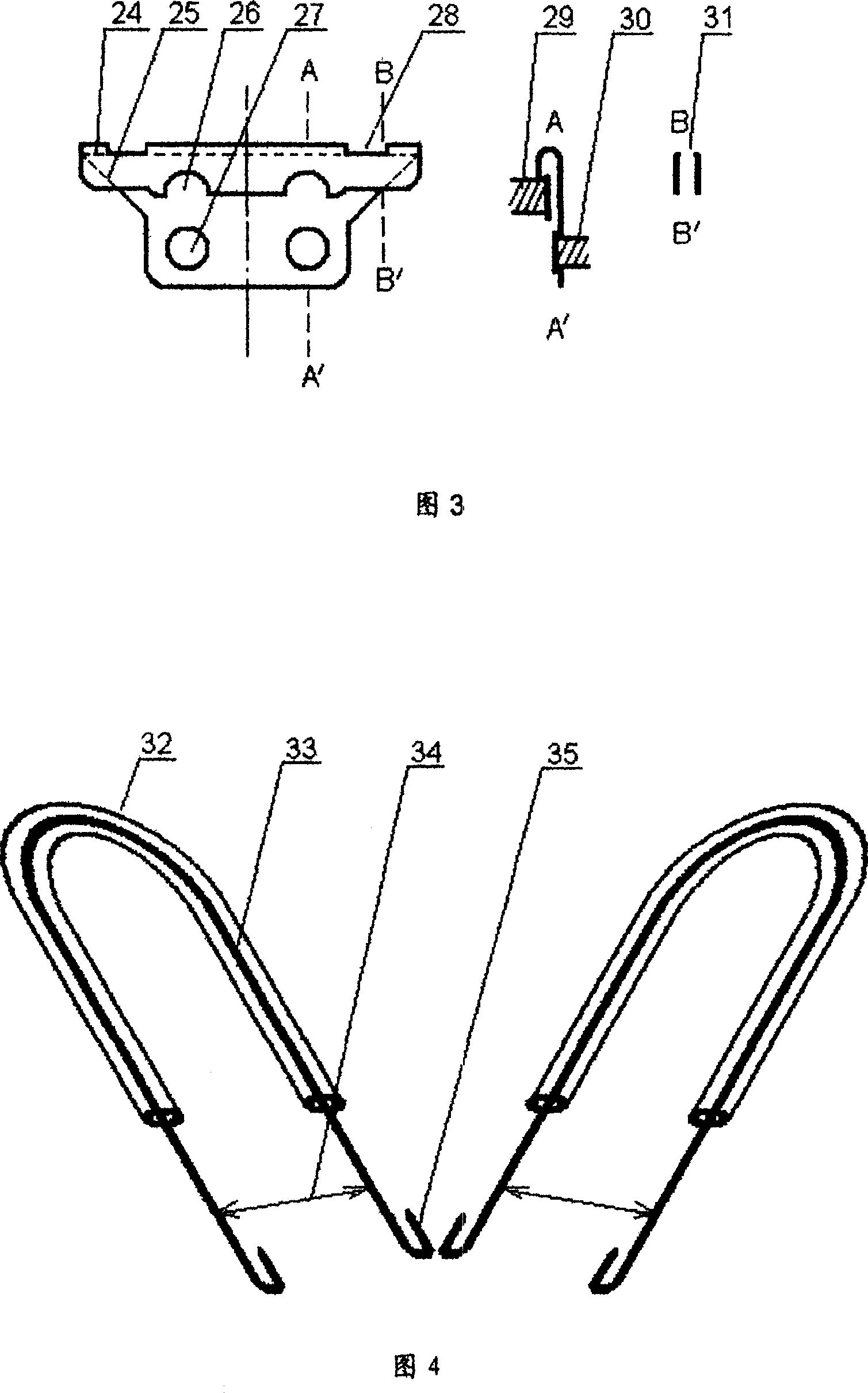 Built-in laminated pressure cooker with steaming and stewing functions