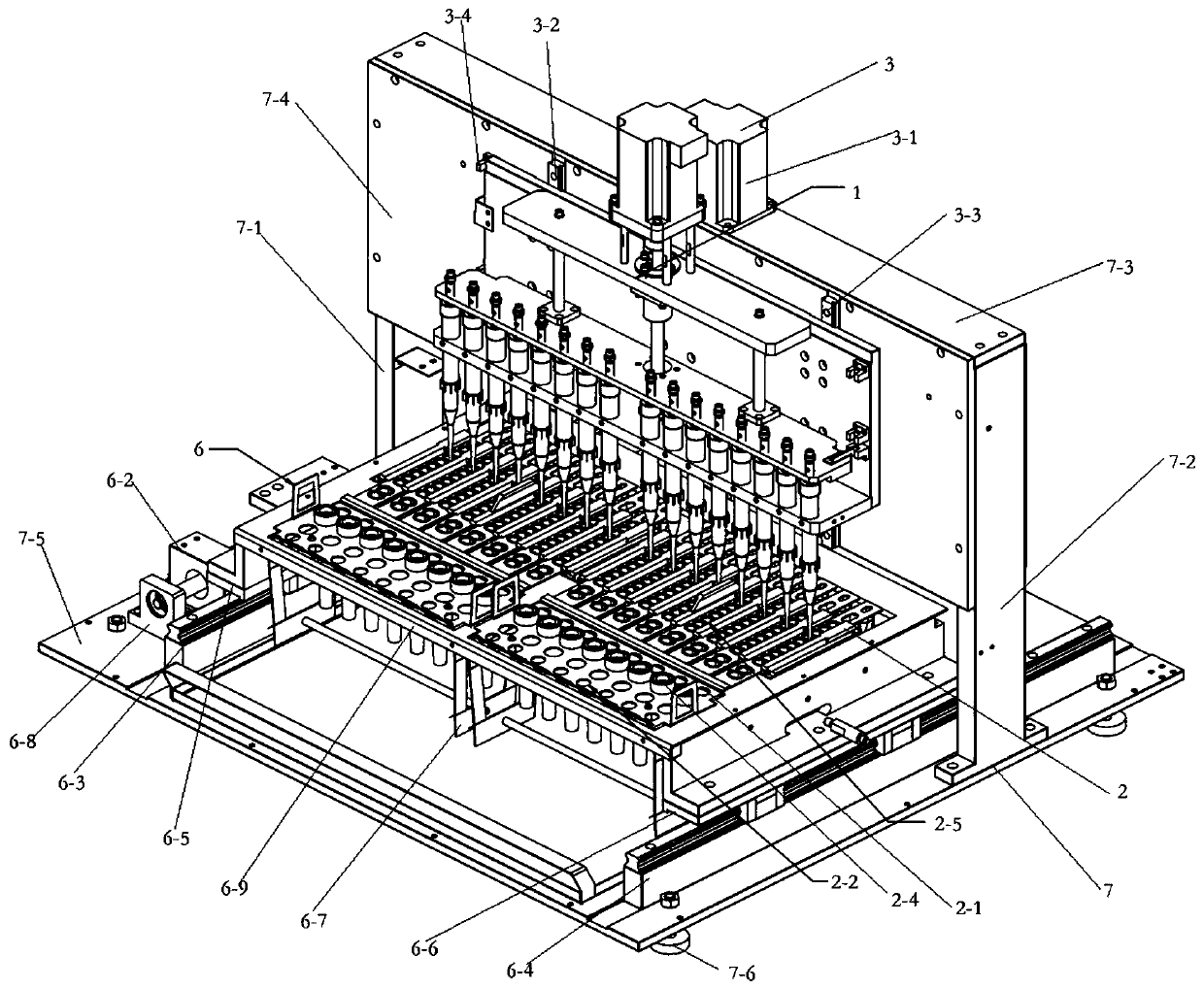 Full-automatic nucleic acid extraction system