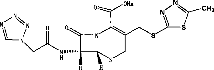 Preparation of cefazolin sodium sterilized raw medicine