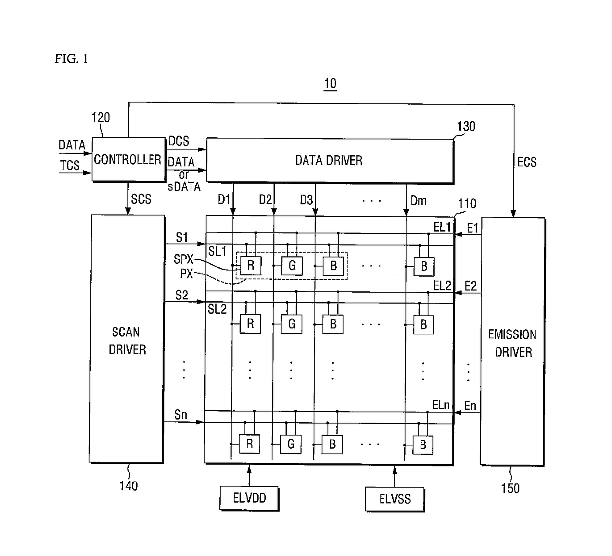 Organic light-emitting display configured to correct image data and method of driving the same