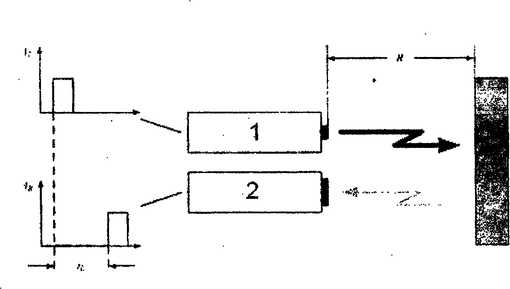 Vehicle-mounted laser measuring method for mining area subsidence