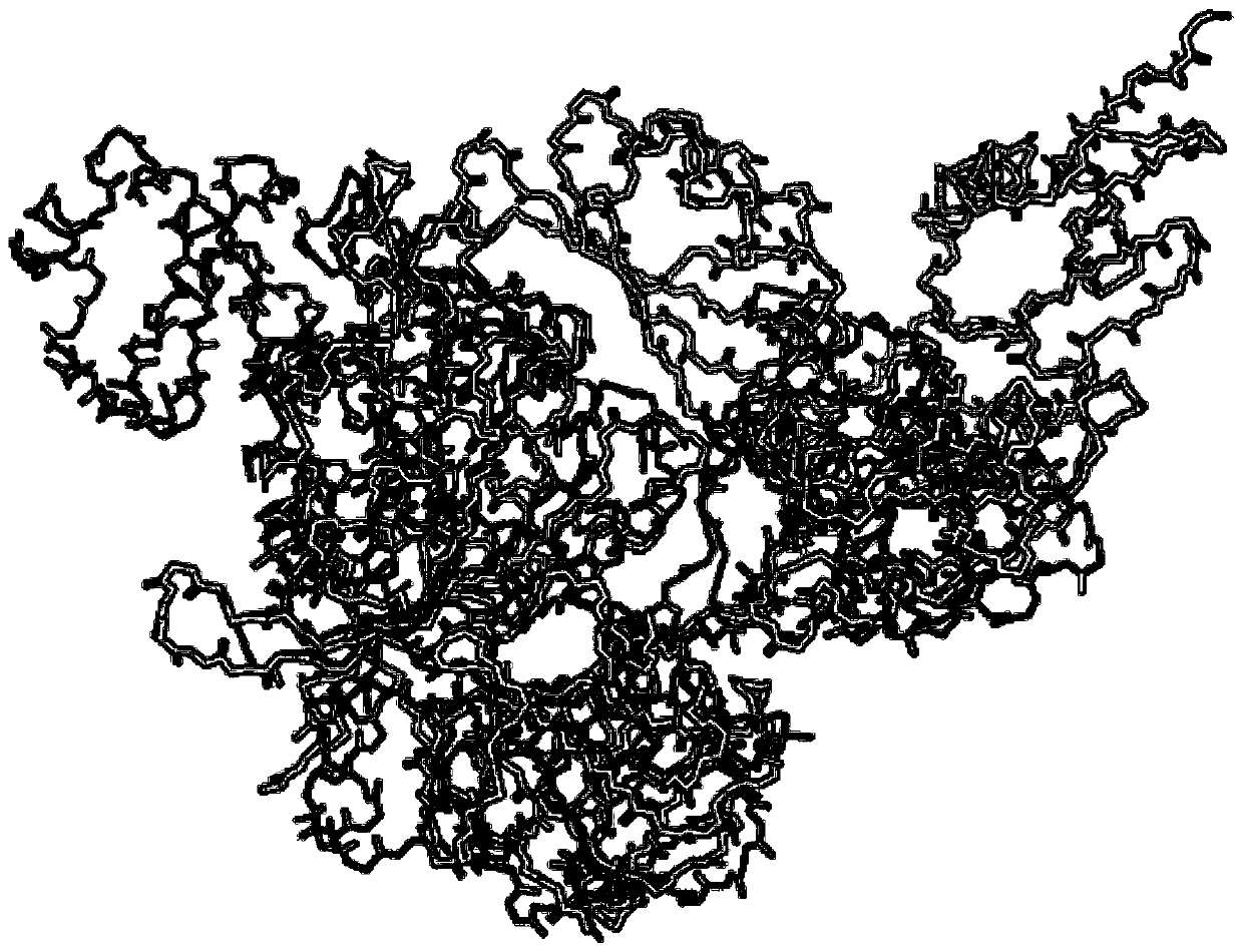 Protein structure comparison method based on contact graph