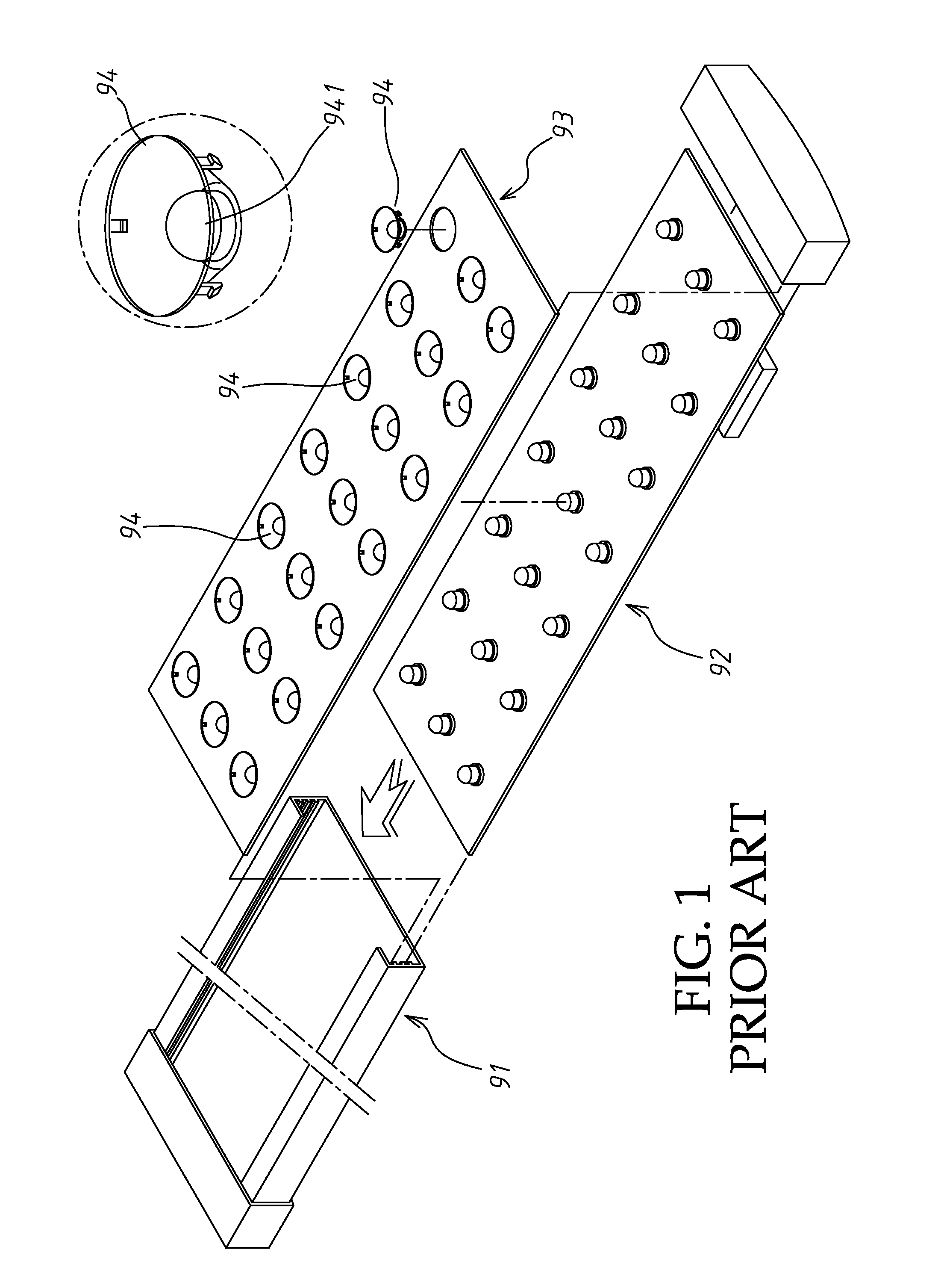 Aquarium LED lighting device