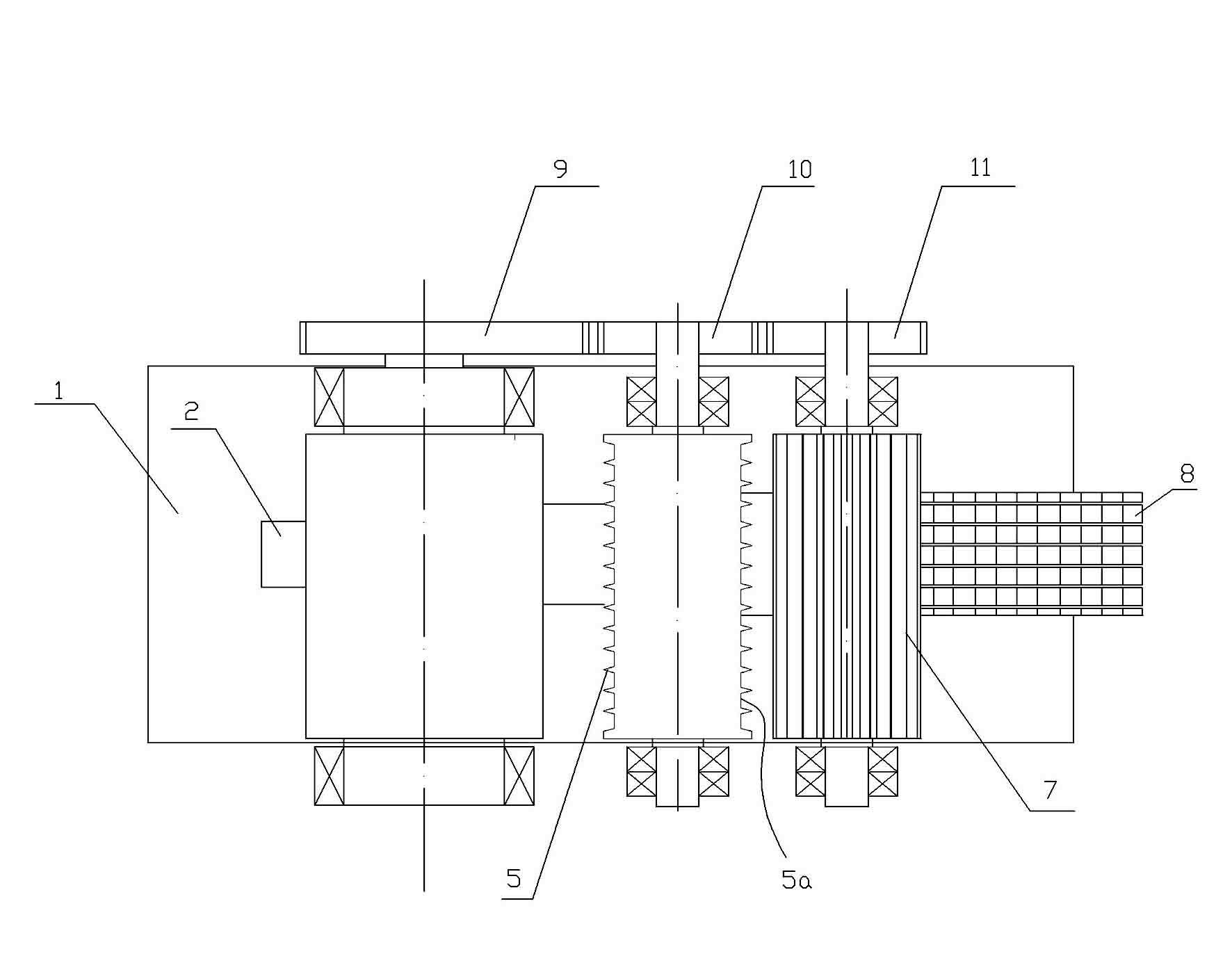 Lead pig grinding and granulating machine