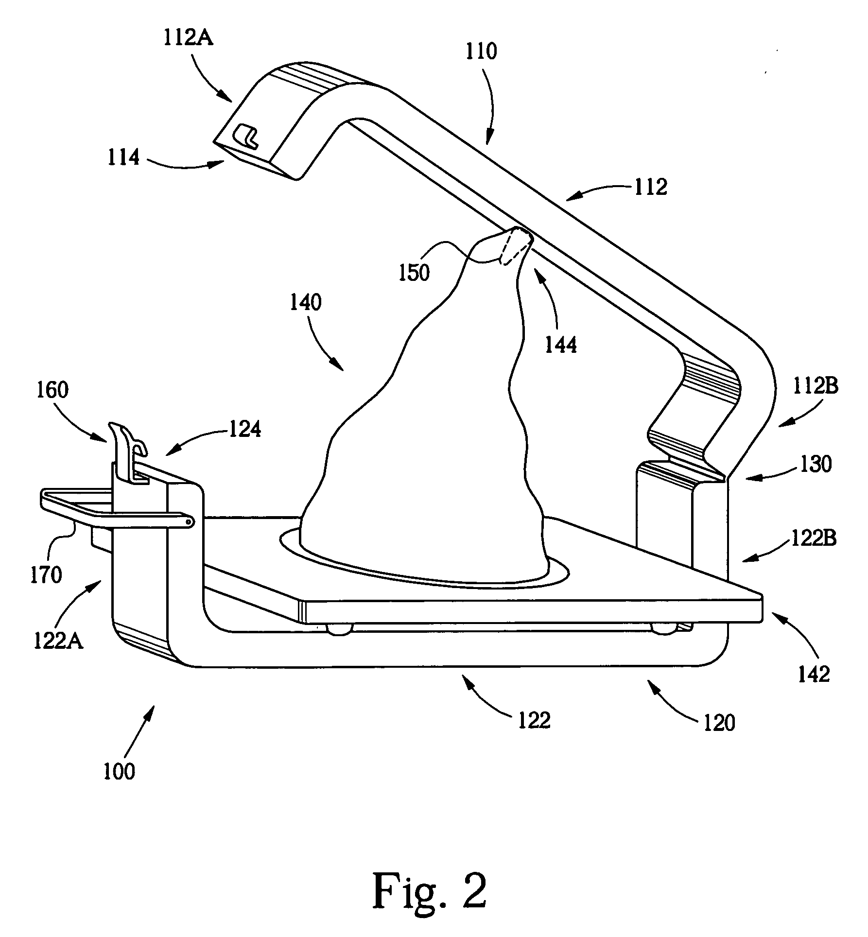 Safety cone holder device