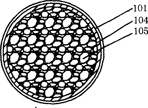 Method and its device for treating air in closed space