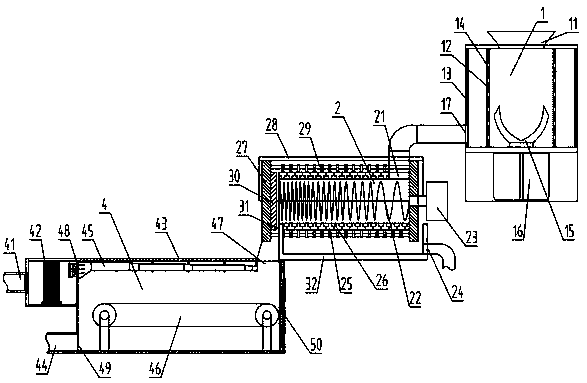 Food garbage treatment device