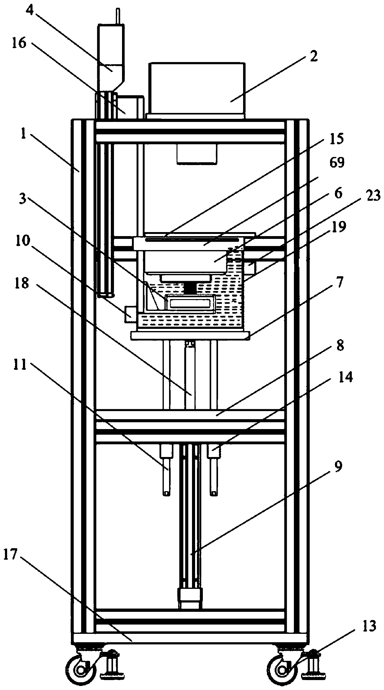 Continuous molding 3D printing equipment and operation method