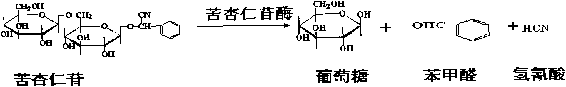 Method for preparing Cerasus humilis kernel extract