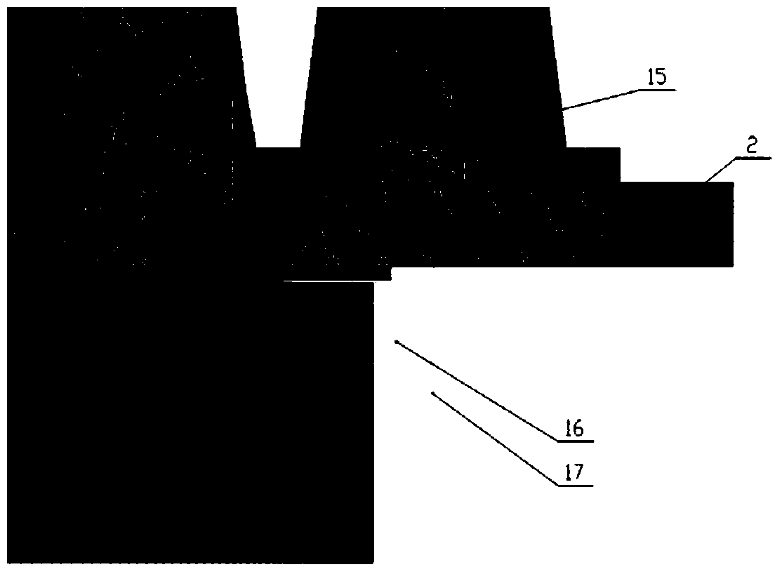 Calculation method of ultimate strength and fatigue strength of wind turbine yaw bearing connection bolts