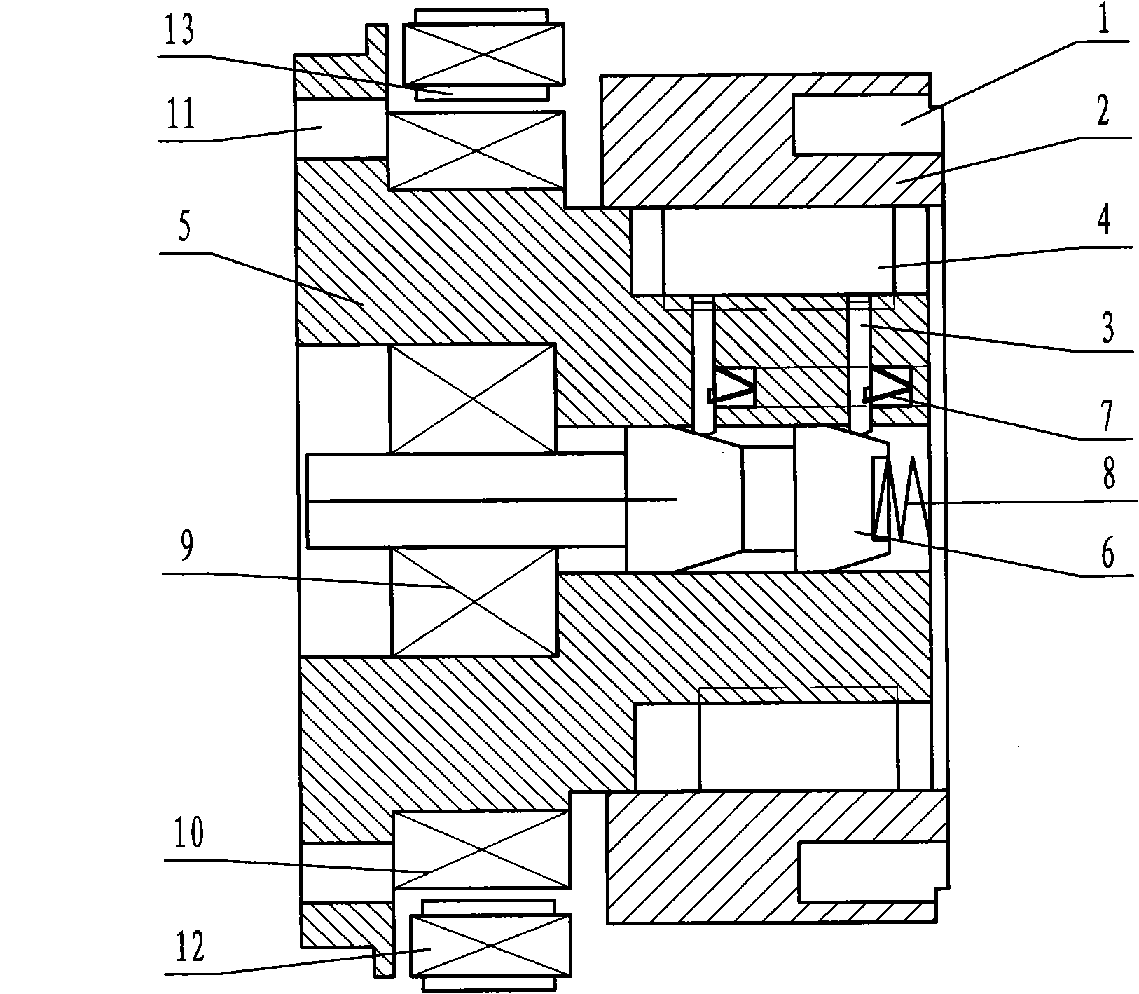 Full-automatic energy-saving clutch for vehicle