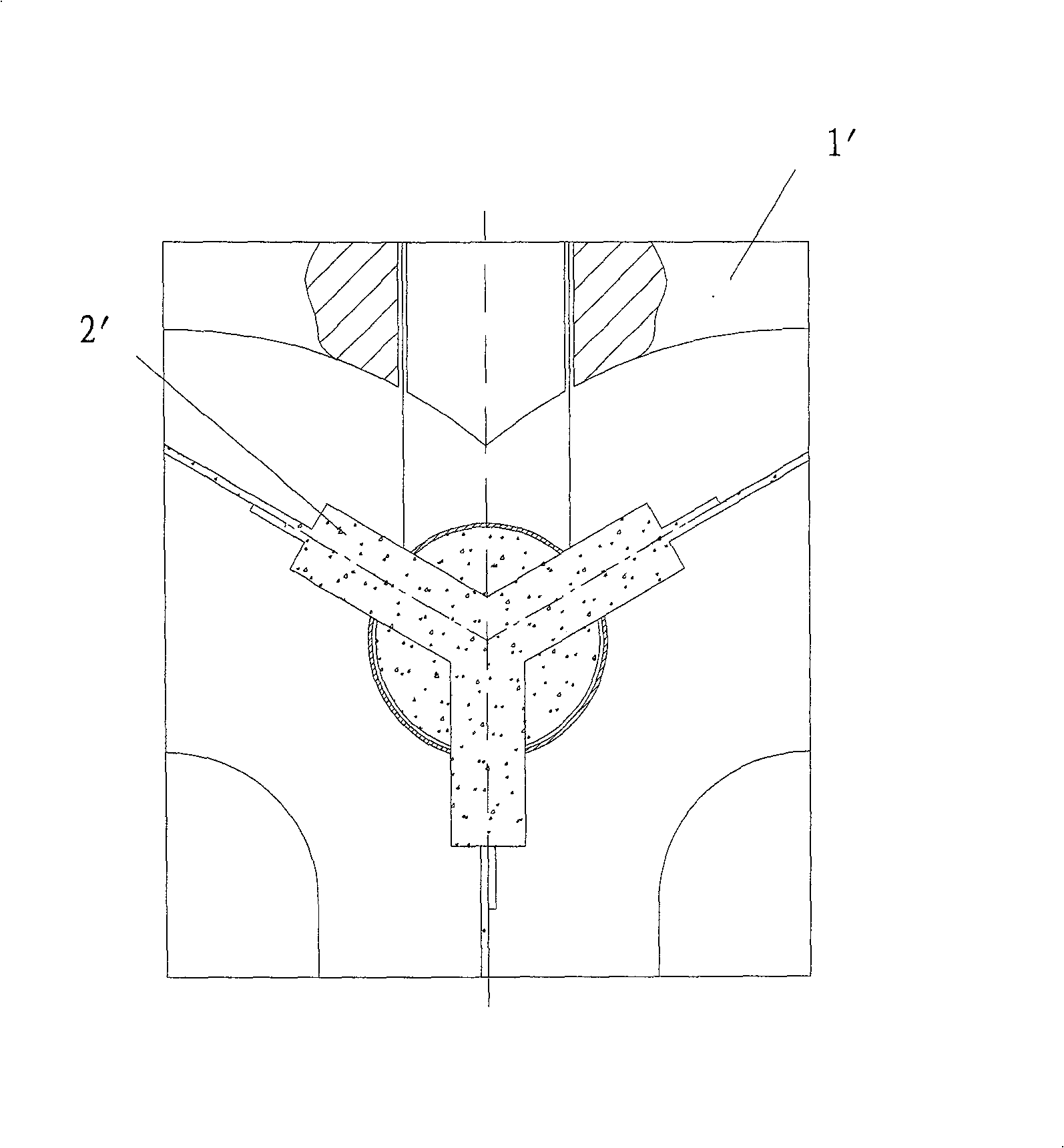 Three centimeter frequency band rapid switch and technique of preparing the same