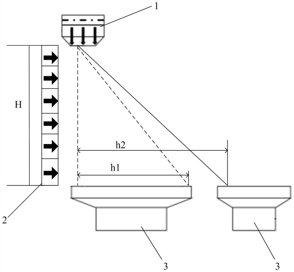 Device and method for separating mixed metal powder after 3D printing of gradient material