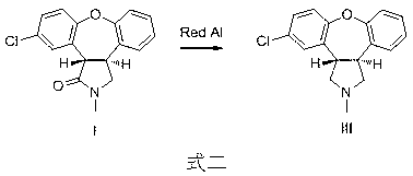 Preparation method of asenapine