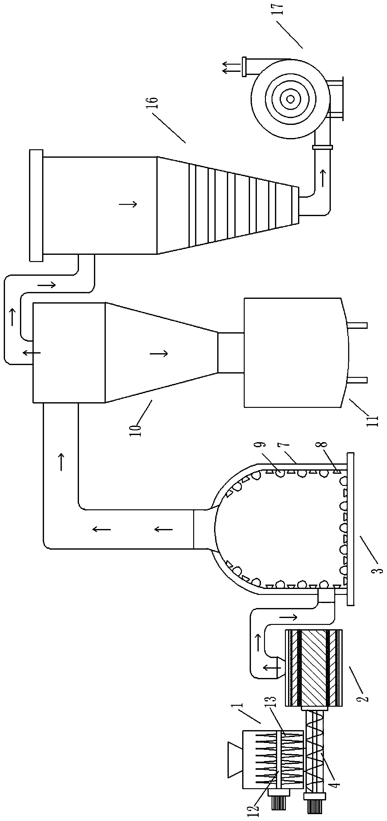 Traditional Chinese medicine wall breaking and crushing device for decoction piece processing