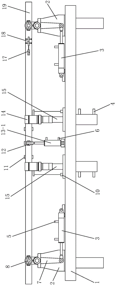 Bi-metal composite pipe bending test device