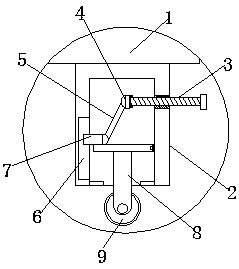 Small lifting device used for electric power maintenance