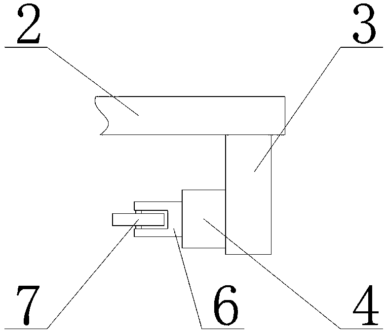 Simple automatic lifting escape device for top platform