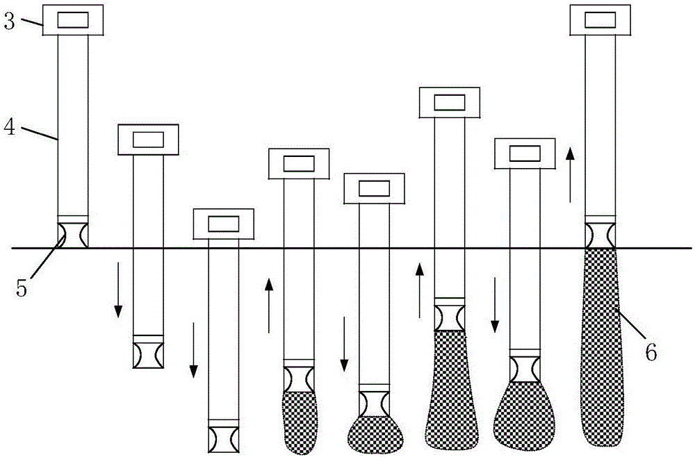 Method for treating peat soil foundation through preloading in combination with salt piles