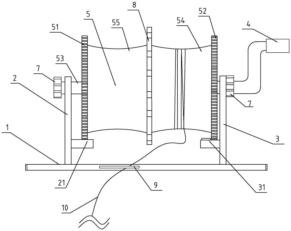 Multifunctional traction device for minimally invasive treatment on gastrointestinal tumors