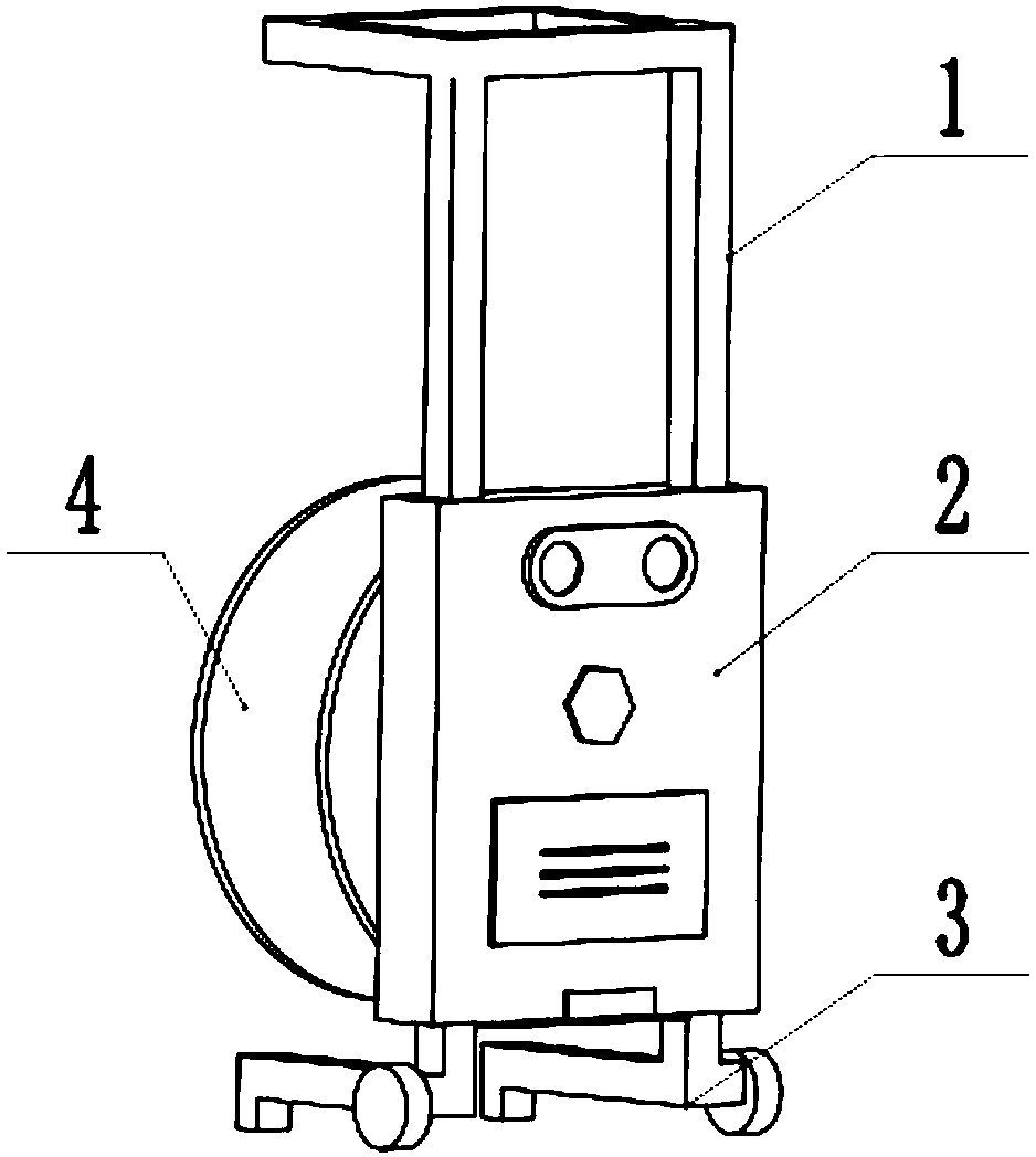 Automatic cable reel device