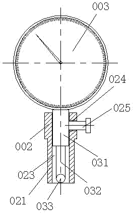 Shaft neck roundness tester