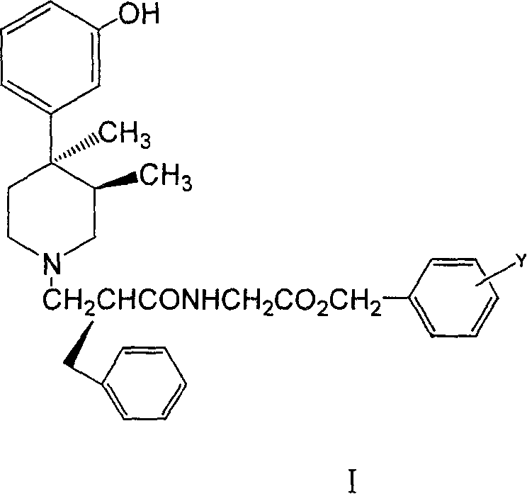 Substituted benzyl ester and its preparation process and novel process for preparing substituted mopipe therefrom