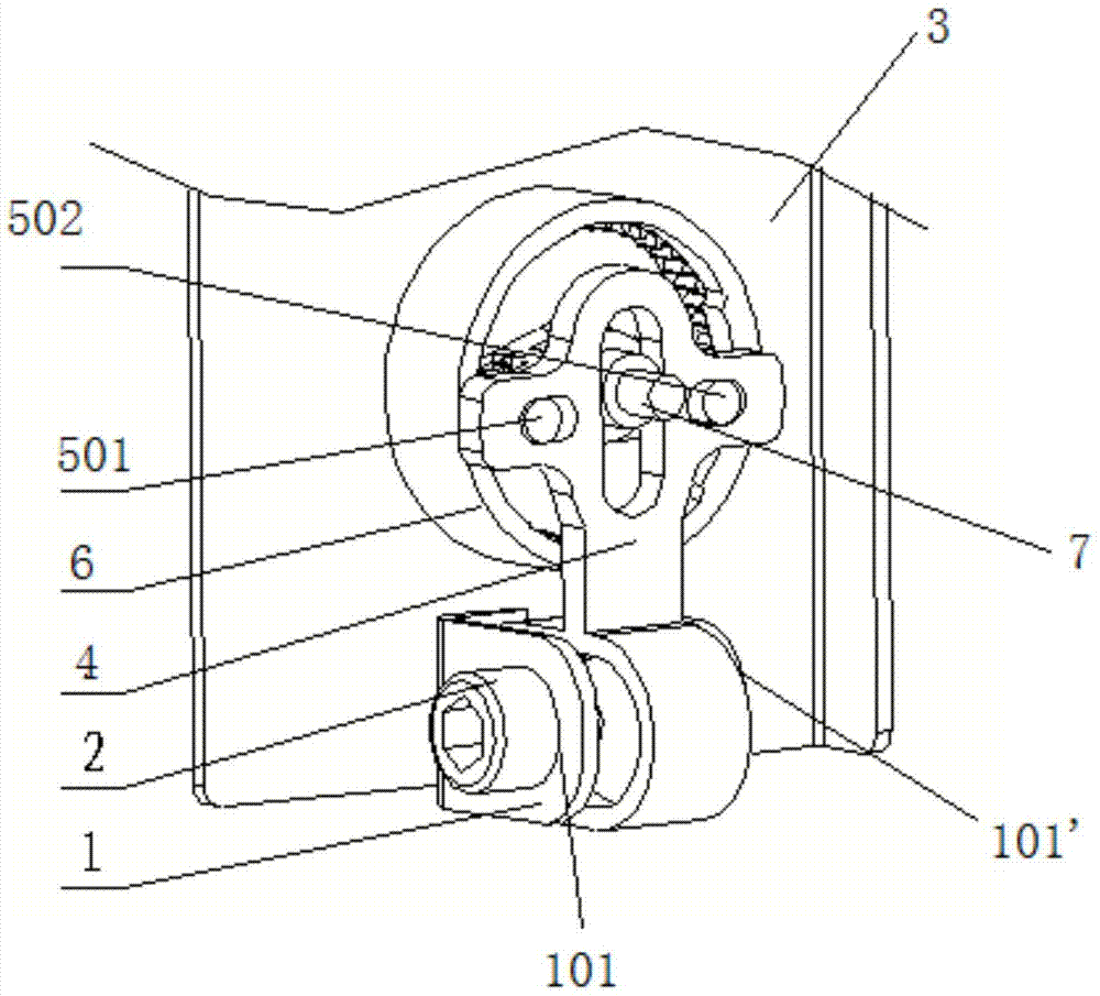 A manual energy storage device for a circuit breaker