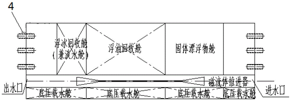 Sea rescue movable splicing peninsula structure