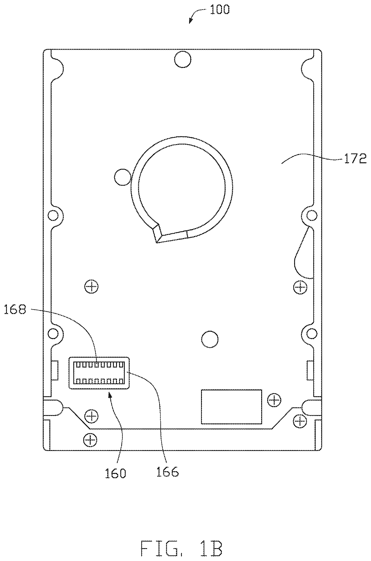 Hermetic sealed electrical connector with high-speed transmission for hard disk drive